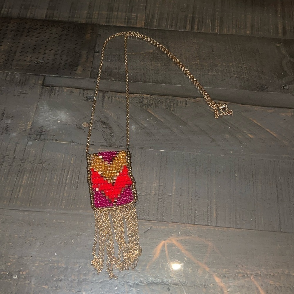 Unbranded Beaded‎ Boho Necklace - Costume